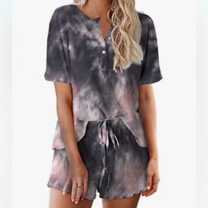 Tie Dye Sleepwear Set